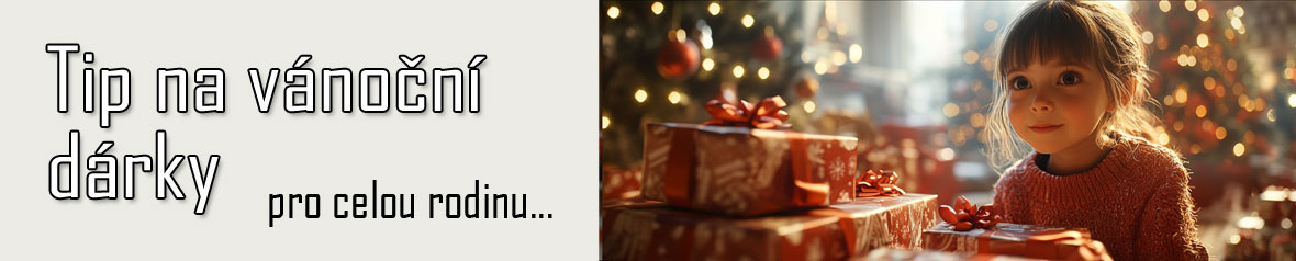 Tip na vánoční dárky pro celou rodinu