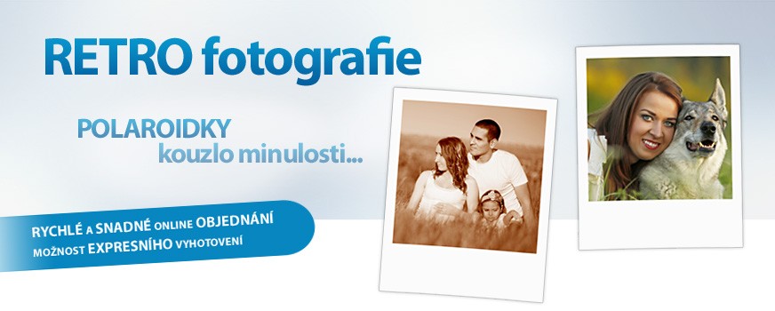 Tisk retro fotografií s patkou
