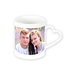 Valentýnský hrnek srdce