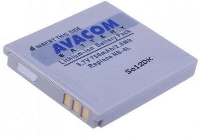 AVACOM pro Canon NB-4L Li-ion 3.7V 750mAh 2.8Wh