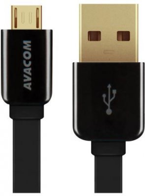 AVACOM USB 2.0.kabel - microUSB 40cm