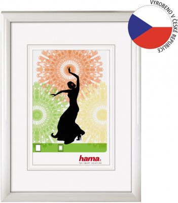 Hama rámeček plastový MADRID, bílá, 30x45 cm