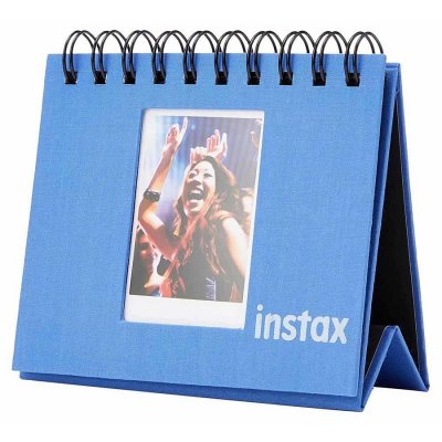 FujiFilm Instax Twin Mini Flip Album Cob Blue