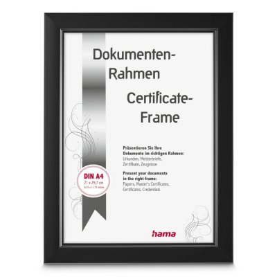 Hama rámeček plastový CHILL 21x29,7cm černý